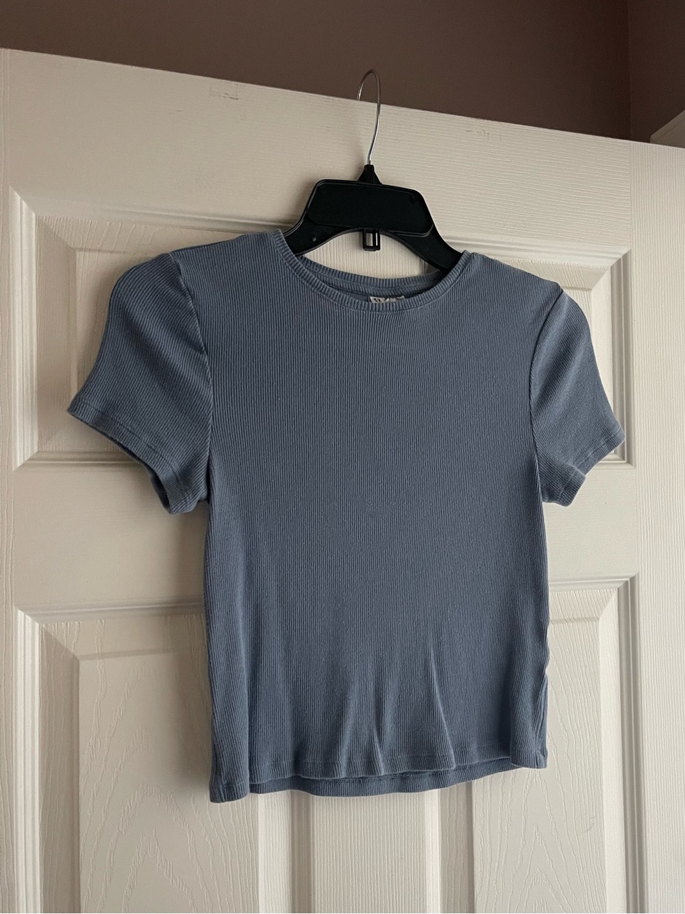 Blue baby tee